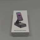 Mobile Phone Stand with Bluetooth Speaker, HD Wireless Speaker for Mobile Phone, Adjustable Desk Stand, Compatible with iOS and Android Smartphones, Suitable