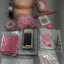 Eyelash Extension Kit for Beginners, Professional Lash Extension Kit with Mannequin Head, Lash Starter Kit with Lash Fan, Lash Extension Supplies for Practice Training Kit