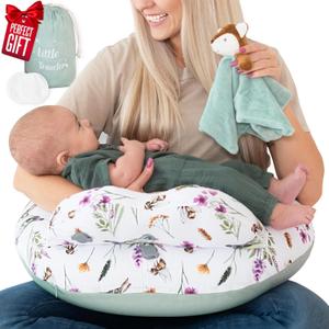 New Inflatable Breastfeeding Pillow & Travel Nursing Pillow for Baby Girl and Boy - Portable Travel Nursing Pillows for Breastfeeding