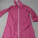 MissShorthair Hooded Towel Robe for Kid, Zipper Beach Cover Up, Swim Changing Robe for Boy, Girls Bath Towelling Poncho Size XL