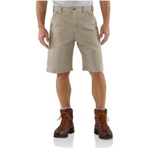 Carhartt Men's Loose 10" Canvas Dungaree Short (36 Regular, Tan)
