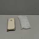 Compatible With Samsung Galaxy A21 Zipper Wallet Case with Crossbody Shoulder Strap, 8 Card Slots and TPU Leather Stand Full Body Accessories Cell Phone Cover for 21A 2020 Women Girls White