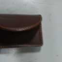 High capacity Leather Business Card Holder - Portable Case, Credit Cards, Bank and More Holds up to 20 business cards(A)