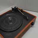 Vinyl Record Player Bluetooth Turntable with 2 Built-in Speakers 3-Speed Vintage LP Player, Support Bluetooth in RCA Out Aux in Headphone Jack