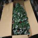 6Ft Christmas Tree With Snow