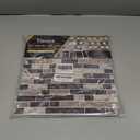 Thick Peel and Stick Tile Backsplash 12"x12" Self Adhesive Marble Tiles for Kitchen and Bathroom Wall (10-Sheet,Brown)