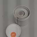 WENPACK 12Pack Paperboard Tube with Lid Round Cardboard Essential Oil Packaging Gift Box Container (3.22" D*4.4" H, White)