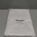 TAOSON Set of 2,100% Cotton Soft Square Decorative Throw Pillow Protector Pillow Covers Sofa Solid Colors Couch Cushion Pillowcases with Hidden Zipper Only Cover No Insert - White 22 x 22 inch