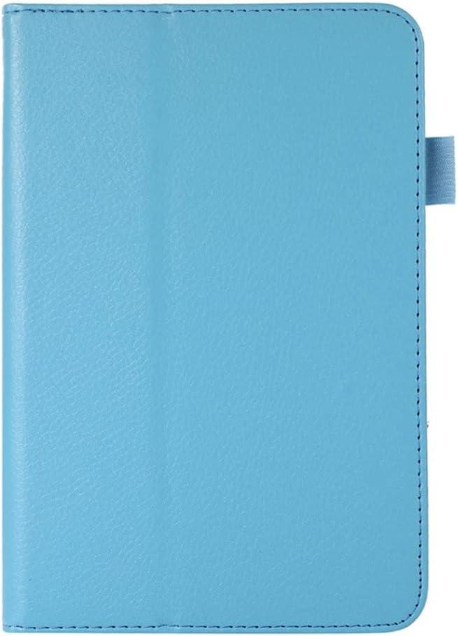 Tablet Cover for Amazon Kindle Fire HD7 12th Generation P8AT8Z (2022 Release), Ultra Slim Folio Stand Lightweight Leather Case for Amazon Kindle Fire HD 7 Gen 12th 7" (Li-Light Blue)