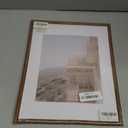 11x14 Picture Frame, Display Pictures 8x10 with Mat or 11x14 Without Mat, Wall Hanging Photo Frame, Walnut, 1 Pack (11x14-1P)