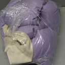 Huzi Infinity Pillow - Home Travel Soft Neck Scarf Support Sleep (Purple)