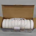 AOZITA 10 WIDE Mouth & 10 REGULAR Mouth Mason Jar Lids - 20 Pack Food Grade Plastic Mason Jar Caps for Ball, Kerr and More Canning Jars - Leakproof & Dishwasher Safe - White