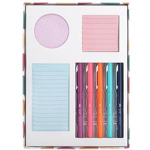 Mr. Pen- Sticky Noted Gift Box, 305 pcs, Pastel Colors, Sticky Note Set, Planner Sticky Notes, Round Sticky Notes