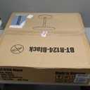 FDW Bistro Pub Table 40 Inch Height Cocktail Table Round Bistro Bar Table for Home and Kitchen Dining (Black)