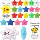 Libima 100 Pcs Inspirational Employee Appreciation Gifts You're a Star Stress Balls Bulk for Adults Positive Gift for Coworker Nurse Teacher Week Thank You Party Favor Emotional Funny Ball with Cards