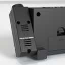 Mesqool Digital Projector Alarm Clocks for Kids Bedroom,Plug-in Clock with 180 Projection on Ceiling Wall,Dual Alarms for Heavy Sleepers,Battery Backup,USB Charging Port,Easy-to-Set,Dimmer,Snooze (White Digits; Red Projection)