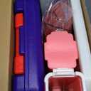 Toddler Kids Basketball Hoop, Height-Adjustable Indoor & Outdoor Portable Basketball Goal for Swimming Pool & Poolside Play, Playset for Boys & Girls with 4 Balls, 1 Gym Bag, 1 Pump, Pink