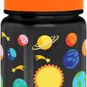 Simple Modern Kids Water Bottle Plastic BPA-Free Tritan Cup with Leak Proof Straw Lid | Reusable and Durable for Toddlers, Boys | Summit Collection | 12oz, Solar System