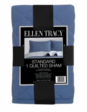 Ellen Tracy Standard 1 Quilted Sham 20x36in 100% Polyester