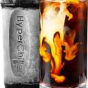HyperChiller HC3 Patented Iced Coffee/Beverage Cooler, NEW, IMPROVED,STRONGER AND MORE DURABLE! Ready in One Minute, Reusable for Iced Tea, Wine, Spirits, Alcohol, Juice, 12.5 Oz, Black