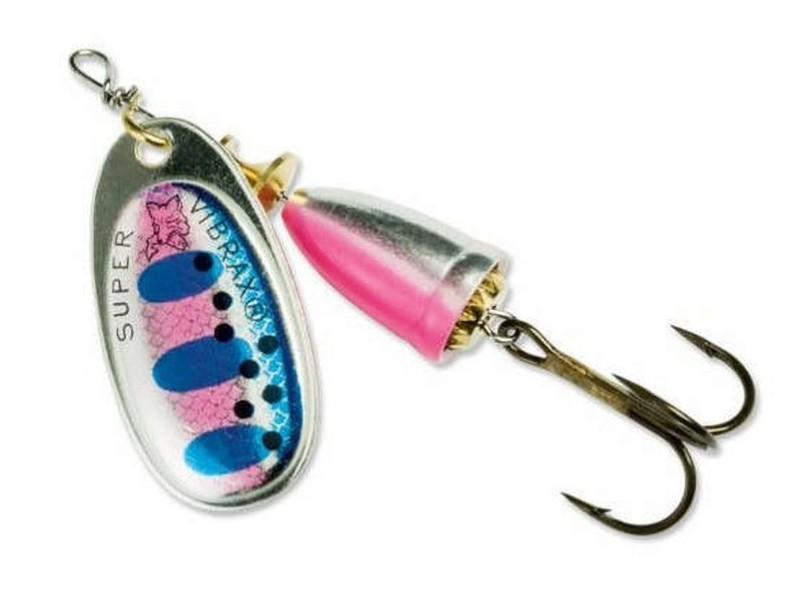 Blue Fox Classic Vibrax 04 Painted 3/8 (Rainbow Trout, Size- 2.88) 2 Pack