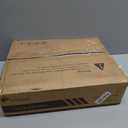 C Shaped End Table Set of 2, Small Side Table for Sofa and Bed, Couch Tables That Slide Under, Snack Side Table for Living Room, Bedroom, White Faux Marble and Gold