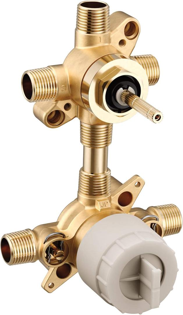 Moen M CORE Mixing Shower Valve with 2 or 3 Function Integrated Transfer, CC/IPS Connections and Stops, U232CIS