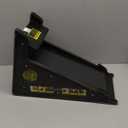 Stable Platform Ladder Leveler - Extension Ladder with Storage for Uneven Surfaces (Black, Standard Durable Plastic)