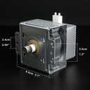 2M246 6324W1A001L Microwave Magnetron Compatible with Most LG 6324W1A001B 6324W1A001E AP6316906 AP4457332