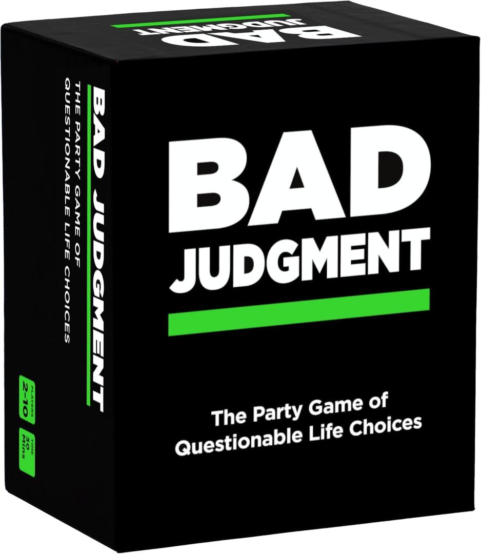 Party Game - The Game of Questionable Life Choices - Adult Card Game for White Elephant Parties, Stocking Stuffers and Board Games Night with Your Friends