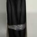 Ouzorp Car Steering Wheel Cover, Microfiber Leather Steering Wheel Covers with Anti-Slip Lining, Universal 14.5-15 inchs Black