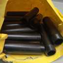 10 Pack 3/4 Inches x 4 Inches Black Malleable Steel Nipples Fitting, DIY Steampunk Industrial Vintage Style.