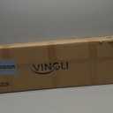 VINGLI Pool Vacuum Cleaner Automatic Sweeper Swimming Pool Creepy Crawler Vacuum with 33FT Hoses (Navy Blue&White)