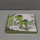 Dinosaur Tyrannosaurus Rex Building Blocks Velociraptor Model Decor Micro Mini Blocks Toy Birthday for Age 6+ Children Adults Teens 1457 Pieces