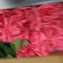 GREENTIME 12 Pack Fuchsia Fake Roses Artificial Flowers with Stems Silk Flower Bouquet for Valentine's Day Home Table Centerpiece Wedding Bridal Decor Baby Shower Engagement Party Decorations