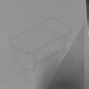 LITTLE TREE 47.2" Coffee Table, 2-Tier Coffee Table with Storage, Safe Rounded Corners, Square Modern Farmhouse Table for Living Room, Bedroom, Kids Room, 47.24" W x 23.62" D, Brown