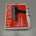 Revlon Compact Hair Dryer | 1875W Lightweight Design, Perfect for Travel, (Black)