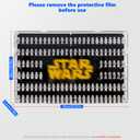 Acrylic Minifigure Display Case - 360° View Wall Mount Cabinet