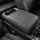 DiffCar Console Center Cover for Ford F150: 2021-2026(Bucket Seat Console Only), Faux Nappa Leather Armrest Protector for F-150 Truck Interior, Car Accessories for F 150 2021 2022 2023 2024 2025 2026