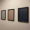 Ronasip Set of 3 Simple Line Print, Minimalist Wall Art, Contemporary Home Decor Modern Wall Art Modern Neutral Abstract Printable Wall Art (Black, 12x16 inch, Framed)