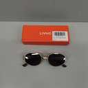 livho 2025 Trendy Oval Sunglasses - Stylish Polarized Shades for Everyday - Retro Metal Frames