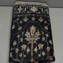 Area Rugs 2'x4' Kitchen Rugs Entry Rug Small Rugs for Entryway Kitchen Bathroom Door Mat Indoor Entrance,Washable Non Slip, Black Brown Neutral Dark Tan