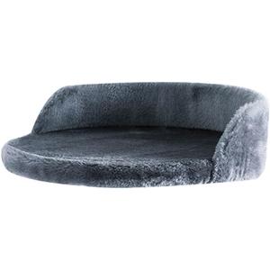 SHENGOCASE 13.5" Cat Tree Tower Accessories Replacement Parts Top Perch Bed Platform, Cat Tower Add ons (Semi-Surrounded M10) (Grey)
