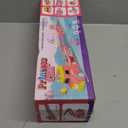 Carrier Truck Toys for Kids, Princess 3.8-FT Foldable Hauler Track Ejection Car and 6 Carton Car with Light&Sounds, Truck Toy Child Toys for 3 4 5 6+ Year Old Girls-Pink