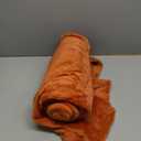 Bedsure Burnt Orange Fleece Throw Blanket Mango - 300GSM Soft Lightweight Plush Cozy Blankets for Bed, Sofa, Couch, Travel, Camping (Throw (50" x 60"))