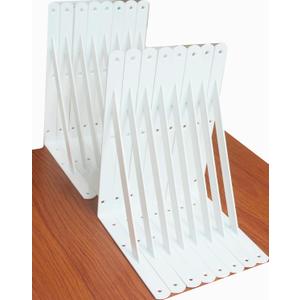 20 Pack L12 x H 8" White Heavy Duty Shelf Brackets with Screws Metal Shelf Brackets Shelf Support Angle Brackets for Shelves L Brackets Heavy Duty Floating Shelf