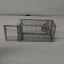 Kensizer Humane Rat Trap, Chipmunk Rodent Trap That Work for Indoor and Outdoor Small Animal - Mouse Voles Hamsters Live Cage Catch and Release 1-Pack
