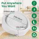 Bed Bug Interceptors, 8 Pack Bed Bug Traps, Insect Detector for Bed, Sofa & All Furniture, 24/7 Monitor, 360 Protection for Your Family's Peaceful Sleep, White