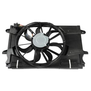 Silscvtt Black Radiator Cooling Fan 39013323 Replacement for Chevy Cruze 2011-2019