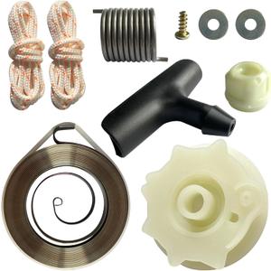 Return Spring Starter Handle Rope Pulley for Poulan P3314 PP4218 PP4620AV PPB4018 SM4218AV Chain Saw Replaces Part 530071966 530071881